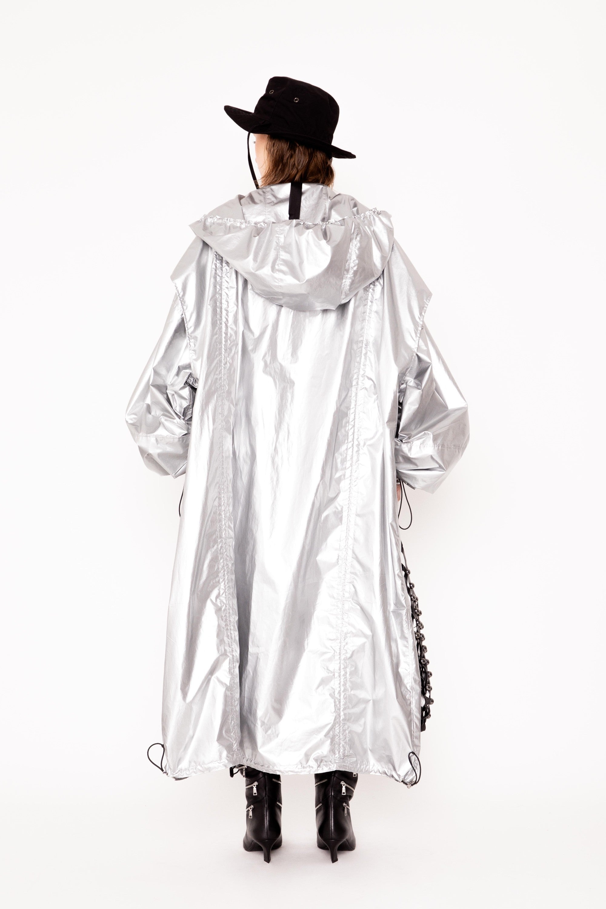 LIQUID CHROME COAT