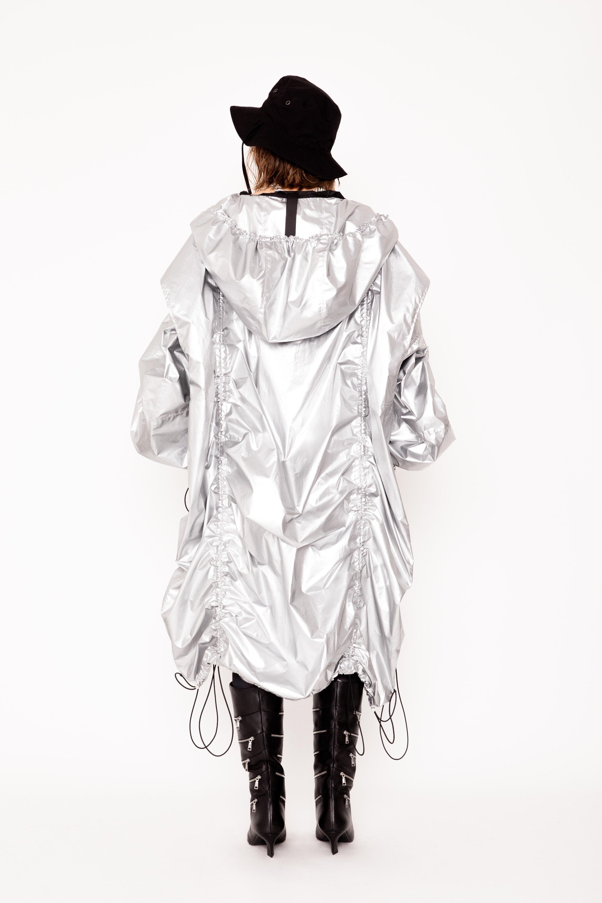LIQUID CHROME COAT