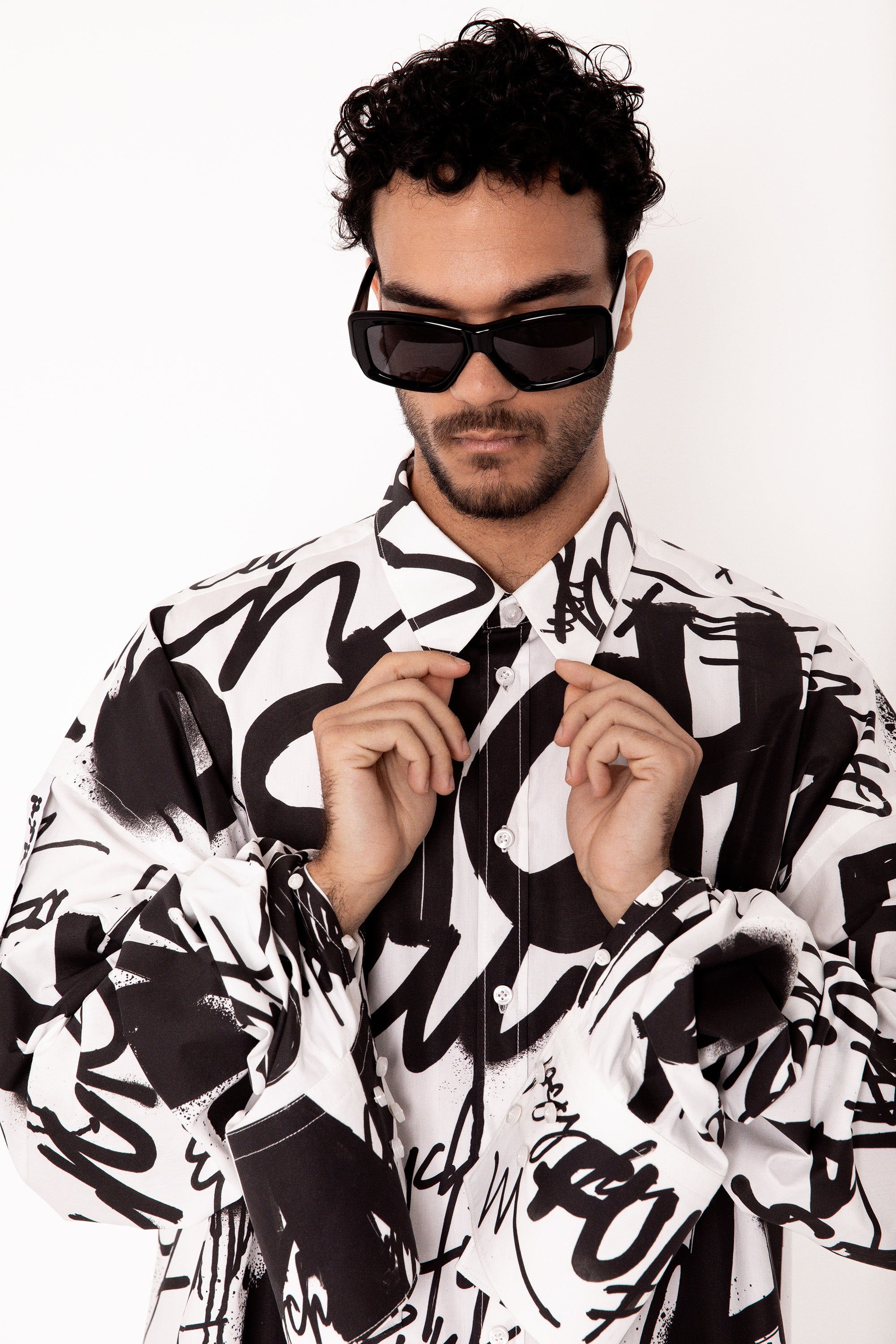SHIRT // PSYCHEDELIC CHICKEN SCRATCH