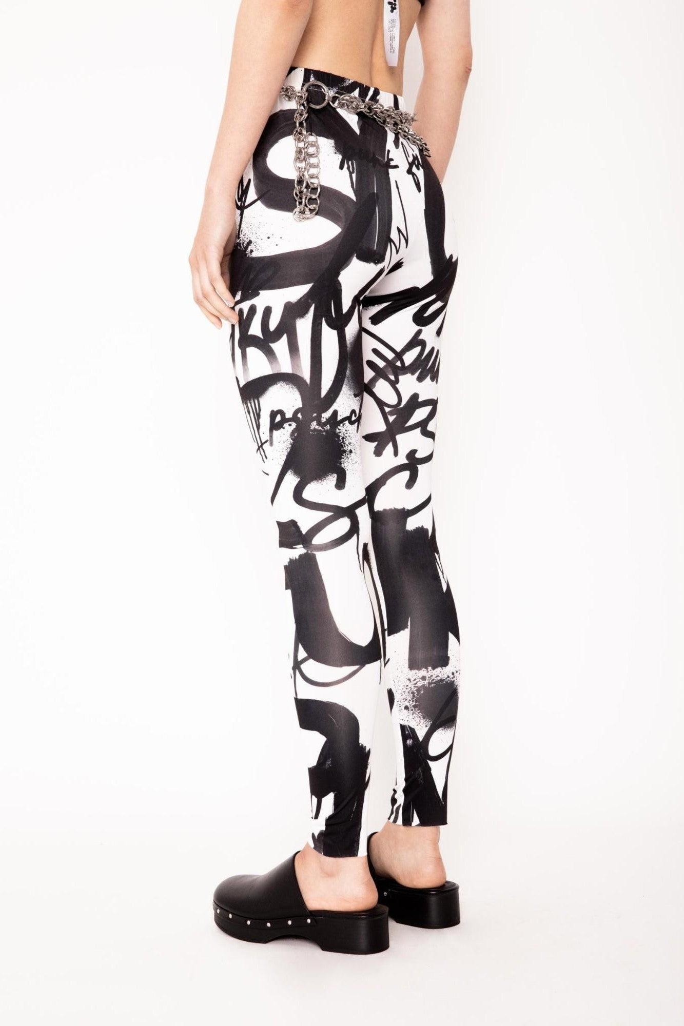 Fashion Funky Patterned Leggings Punk Print Lycra Printed Leggings