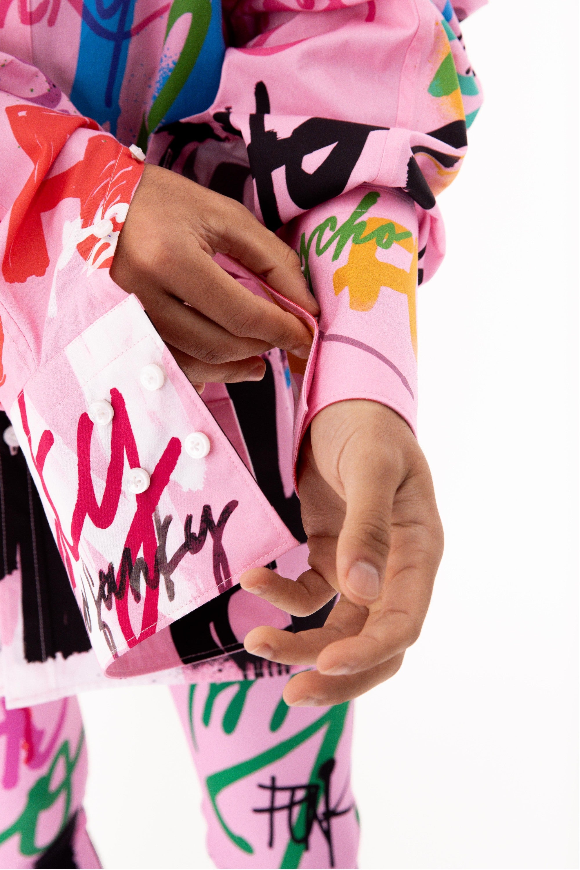 SHIRT // CHICKEN SCRATCH IN TECHNICOLOR – PSYCHO FUNKY PUNK