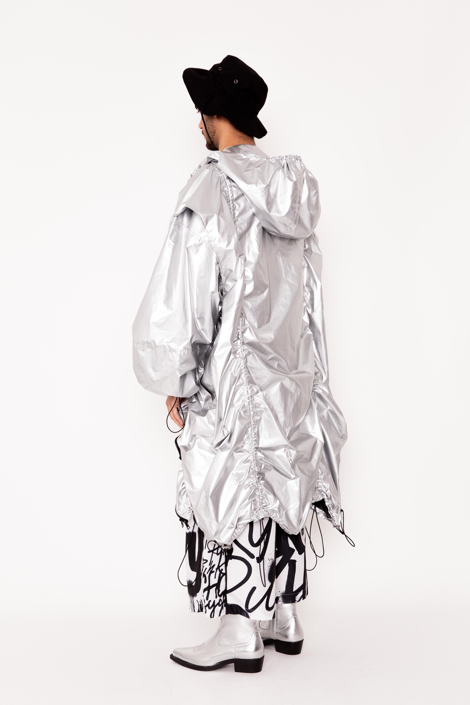 LIQUID CHROME COAT