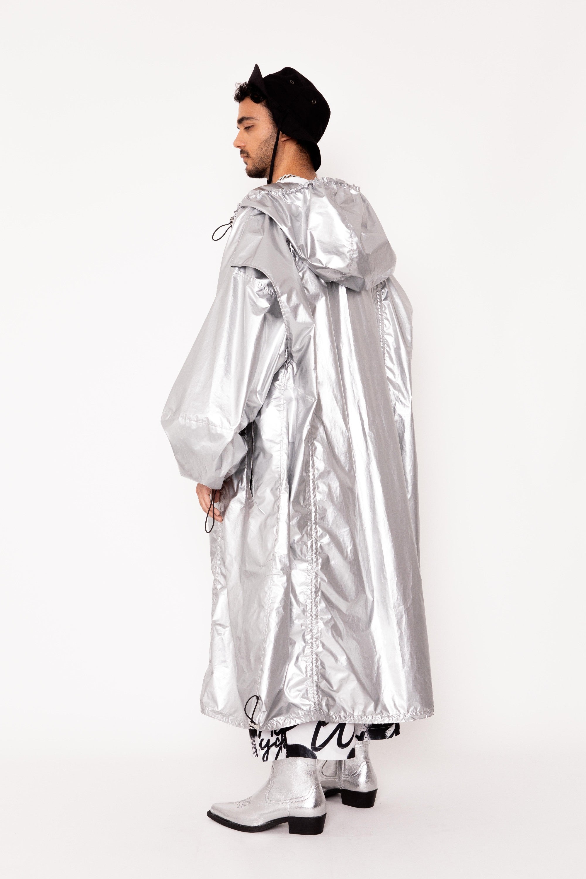 LIQUID CHROME COAT